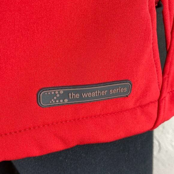 Zorrel The Weather Series Women Red Mock Neck  Fleece Lined Full Zip Jacket M - Picture 4 of 11